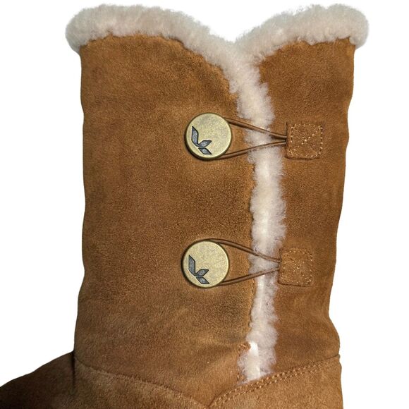 Koolaburra by UGG Kinslei Tall Brown Boot Suede Sheepskin 1096409 Wom US 8 2/$25 - Picture 2 of 14